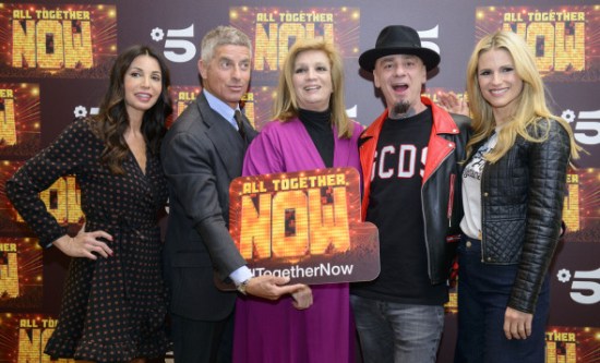 All Together Now is back on Canale 5 on December 4 in prime time